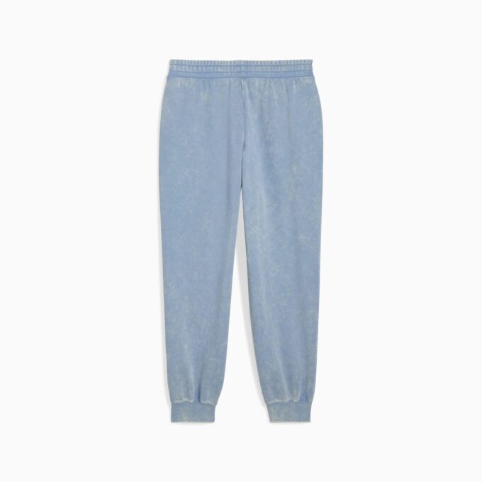 Pantalones deportivos de polar con lavado ácido para mujer de Elevated Essentials Pantalones deportivos de polar con lavado ácido para mujer de Elevated Essentials