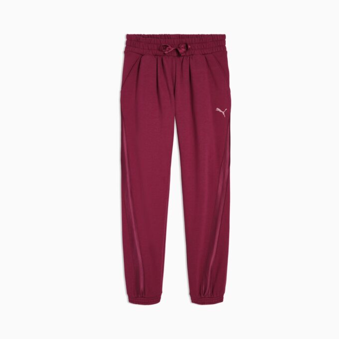 Pantalones deportivos de polar Essentials Satin para niños grandes
