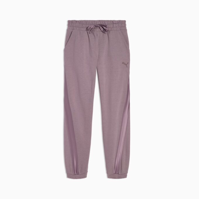 Pantalones deportivos de polar Essentials Satin para niños grandes