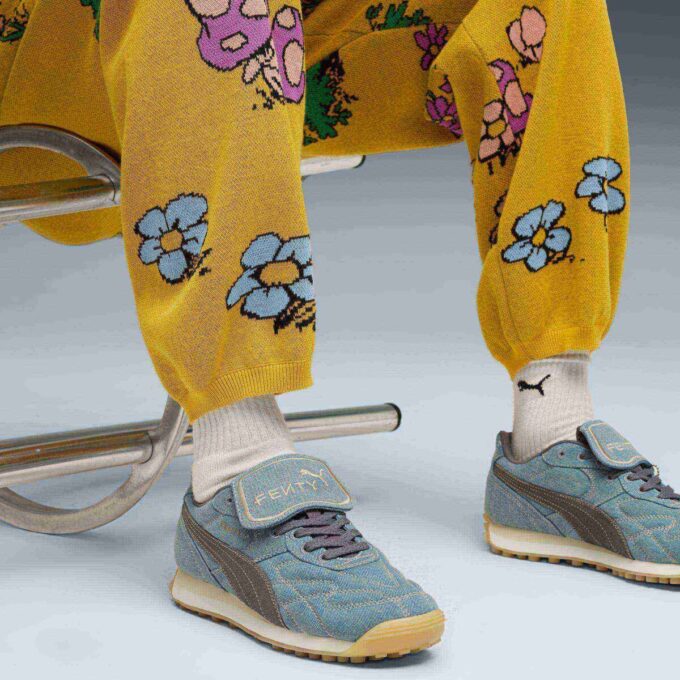 Pantalones deportivos de punto FENTY x PUMA x SMURFS Pantalones deportivos de punto FENTY x PUMA x SMURFS