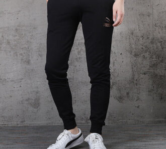 Pantalones deportivos de punto “Negro y blanco”