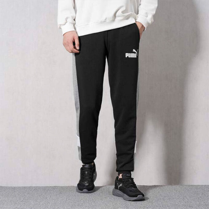 Pantalones deportivos Essentials Block “Negro”