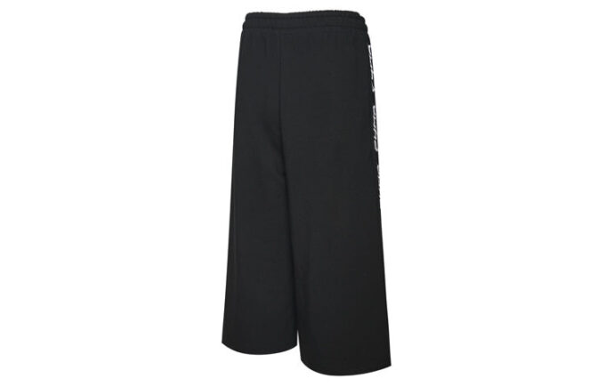 Pantalones deportivos Evide para mujer, color negro y blanco
