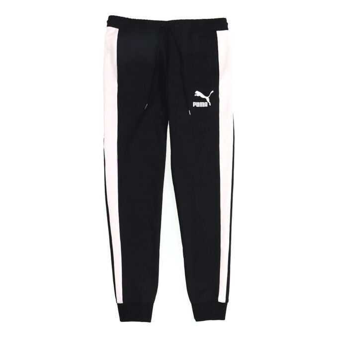 Pantalones deportivos icónicos T7 “Negro y blanco”