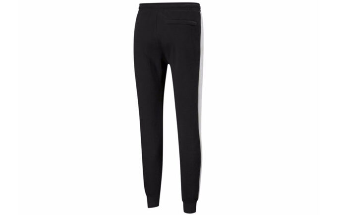 Pantalones deportivos icónicos T7 New Summer para hombre, color negro