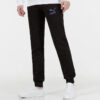 Pantalones deportivos negros con estampado del logotipo icónico T7