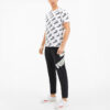 Pantalones deportivos negros con logo grande