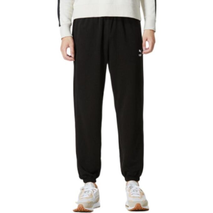 Pantalones deportivos negros con logo pequeño Classics