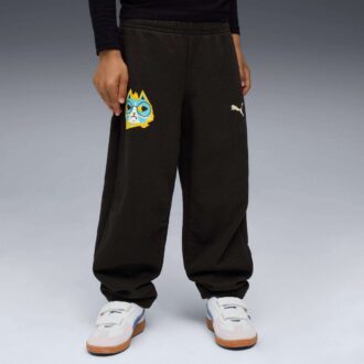 Pantalones deportivos para niños pequeños Moody Cat