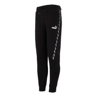Pantalones deportivos Power Tape con logo FL Cl en negro