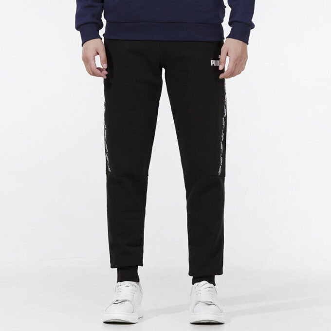 Pantalones deportivos Power Tape con logo FL Cl en negro