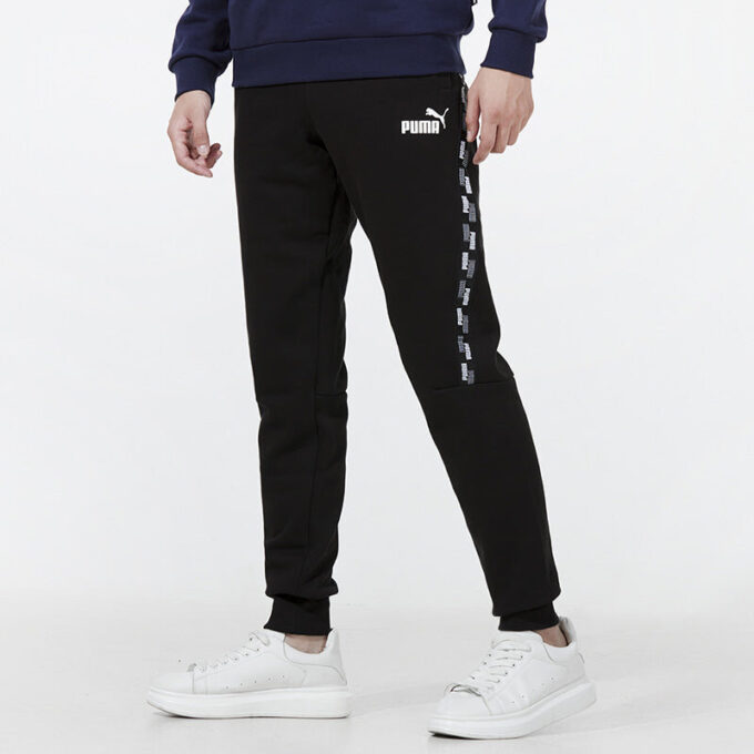 Pantalones deportivos Power Tape con logo FL Cl en negro