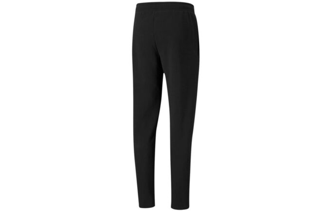 Pantalones deportivos PUMA Winterized para hombre, con bolsillo lateral, forro polar y tejido abrigado, color negro