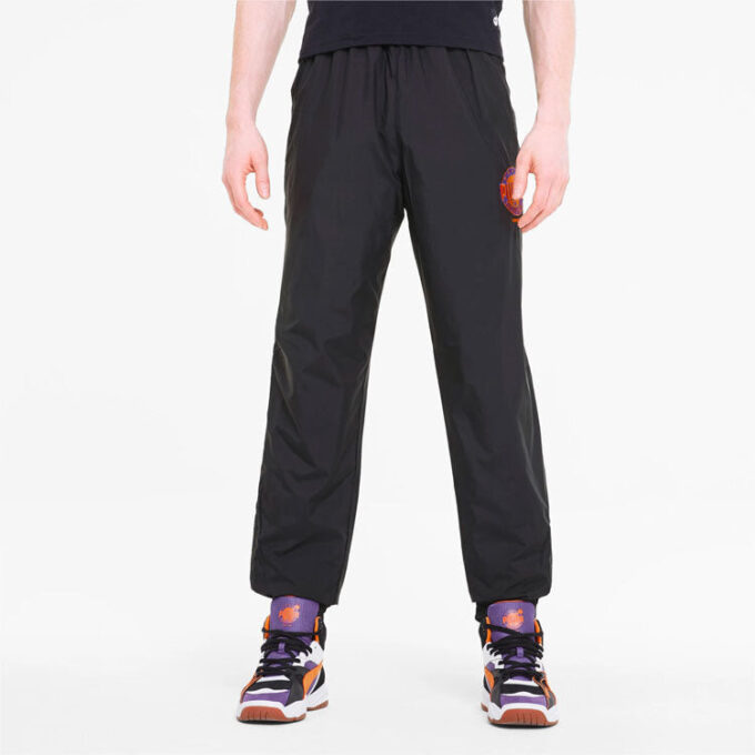 Pantalones deportivos PUMA x The Hundreds “Negro Rojo”