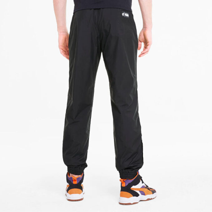 Pantalones deportivos PUMA x The Hundreds “Negro Rojo”