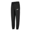Pantalones deportivos rectos con logotipo en negro