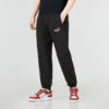 Pantalones deportivos rectos con logotipo en negro