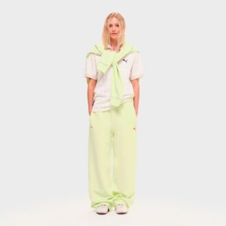 Pantalones deportivos rectos de polar PUMA x MADHAPPY