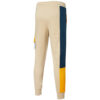 Pantalones deportivos retro “Beige, negro y naranja”