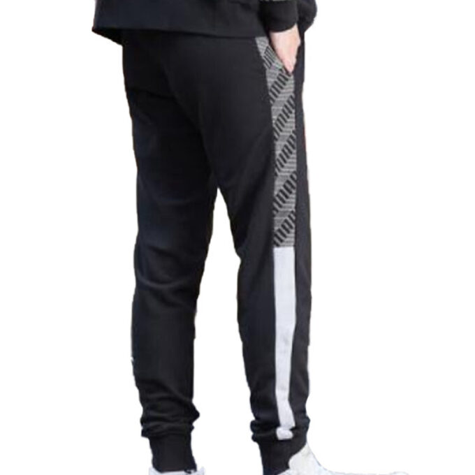 Pantalones deportivos T7 AOP TR “Negro y blanco”