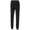 Pantalones largos casuales de raya diplomática con forro polar negro
