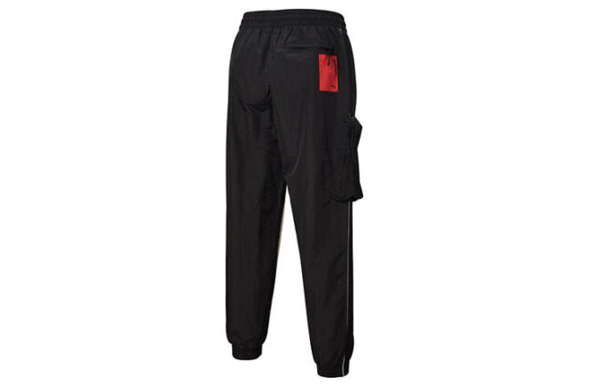 Pantalones largos casuales tejidos con cordón PUMA x ATTEMPT Crossover negros