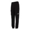 Pantalones largos deportivos negros transpirables para entrenamiento de carrera