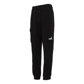 Pantalones largos deportivos negros transpirables para entrenamiento de carrera