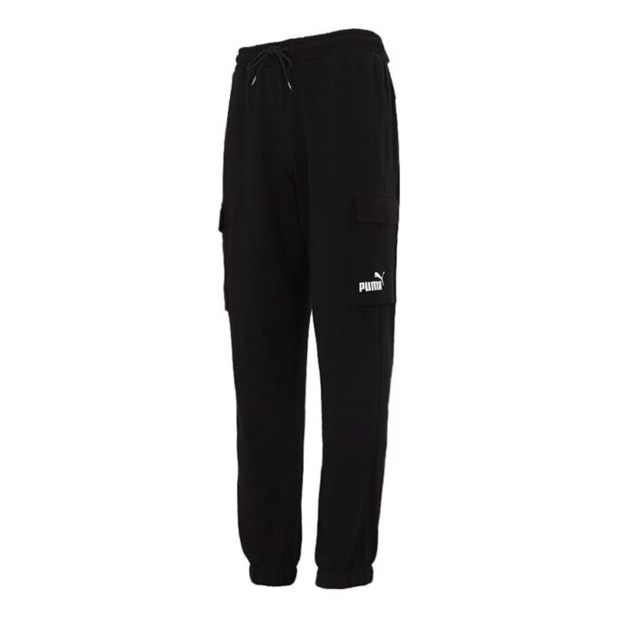 Pantalones largos deportivos negros transpirables para entrenamiento de carrera