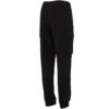 Pantalones largos deportivos negros transpirables para entrenamiento de carrera