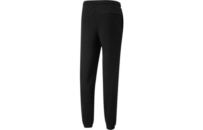 Pantalones largos deportivos PUMA x BRITTO Crossover informales y transpirables de punto para hombre, color negro