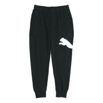 Pantalones negros con logo grande
