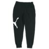 Pantalones negros con logo grande