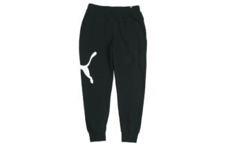 Pantalones negros con logo grande