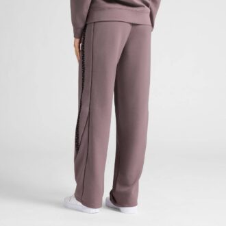 Pantalones rectos con estampado animal Essentials para mujer