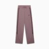 Pantalones rectos con estampado animal Essentials para mujer Pantalones rectos con estampado animal Essentials para mujer