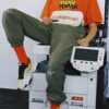 Pantalones tejidos PUMA x Randomevent “Verde”