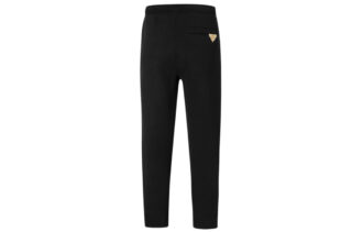 Pantalones unisex PUMA x PRONOUNCE 7/8 con estampado geométrico, color negro