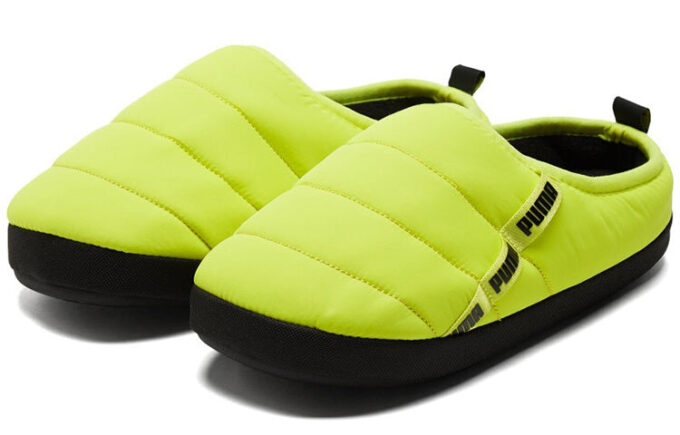 Pantuflas Scuff “Amarillo Fluo”