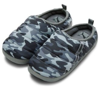 Pantuflas Scuff “Camuflaje Negro”