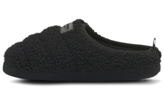 Pantuflas Scuff Sherpa “Negras”
