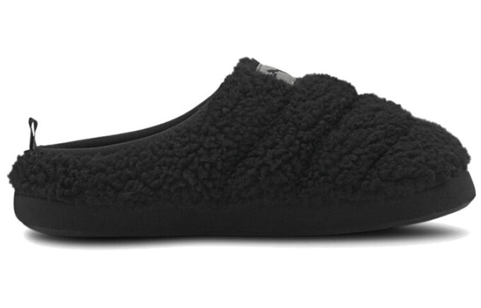 Pantuflas Scuff Sherpa “Negras”