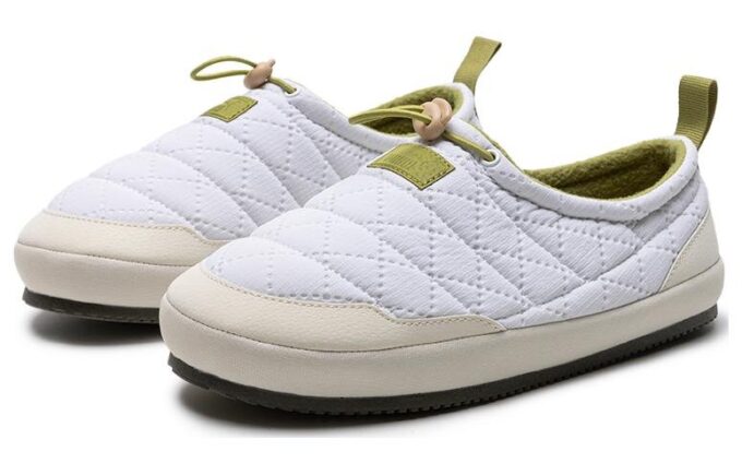 Pantuflas Tuff Stuffed Plus “Blanco Verde”