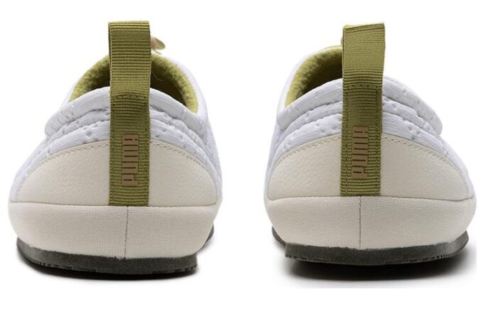Pantuflas Tuff Stuffed Plus “Blanco Verde”
