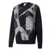 Players Lounge – Jersey de punto con cuello redondo, color negro