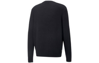 Players Lounge – Jersey de punto con cuello redondo, color negro