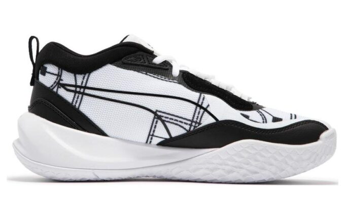 Playmaker Pro Courtside “Negro y blanco”