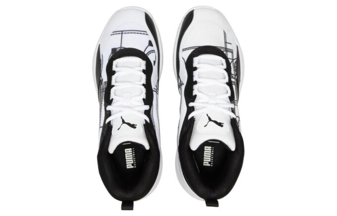 Playmaker Pro Courtside “Negro y blanco”