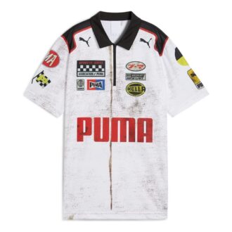 Polo con cremallera del equipo PUMA x A$AP ROCKY “Blanco”