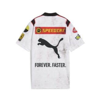Polo con cremallera del equipo PUMA x A$AP ROCKY “Blanco”